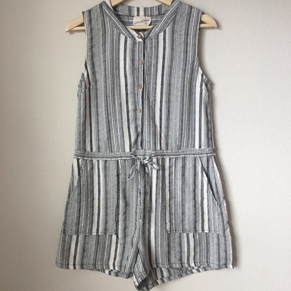 Universal Thread Striped Romper Size S